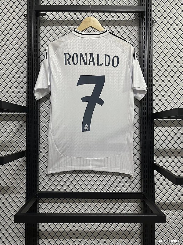 Real Madrid Streetwear Home soccer jersey White Real Madrid with Logo Accent Select Edition