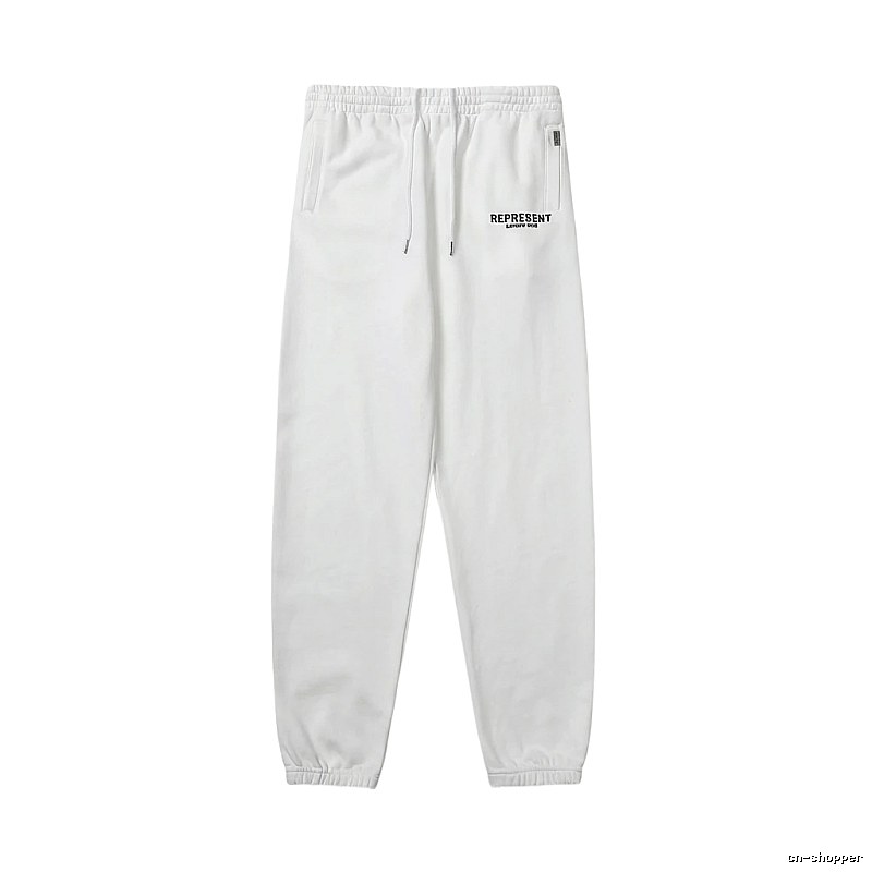 REPRESENT Basic White Sweatpants