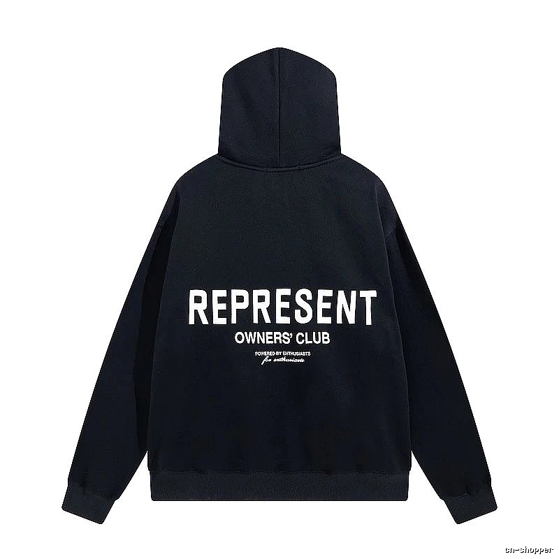 Represent Classic Owners Club hoodie Navy Large Represent for Daily Styling