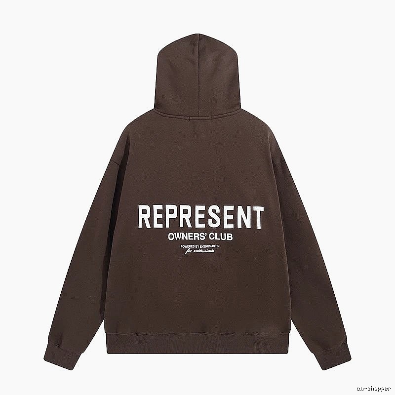 Represent Lightweight Owners Club hoodie Navy Large Represent for Trend Styling