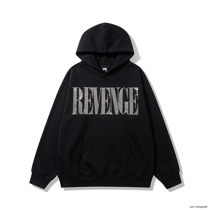 Revenge Letter Wind Black Hoodie