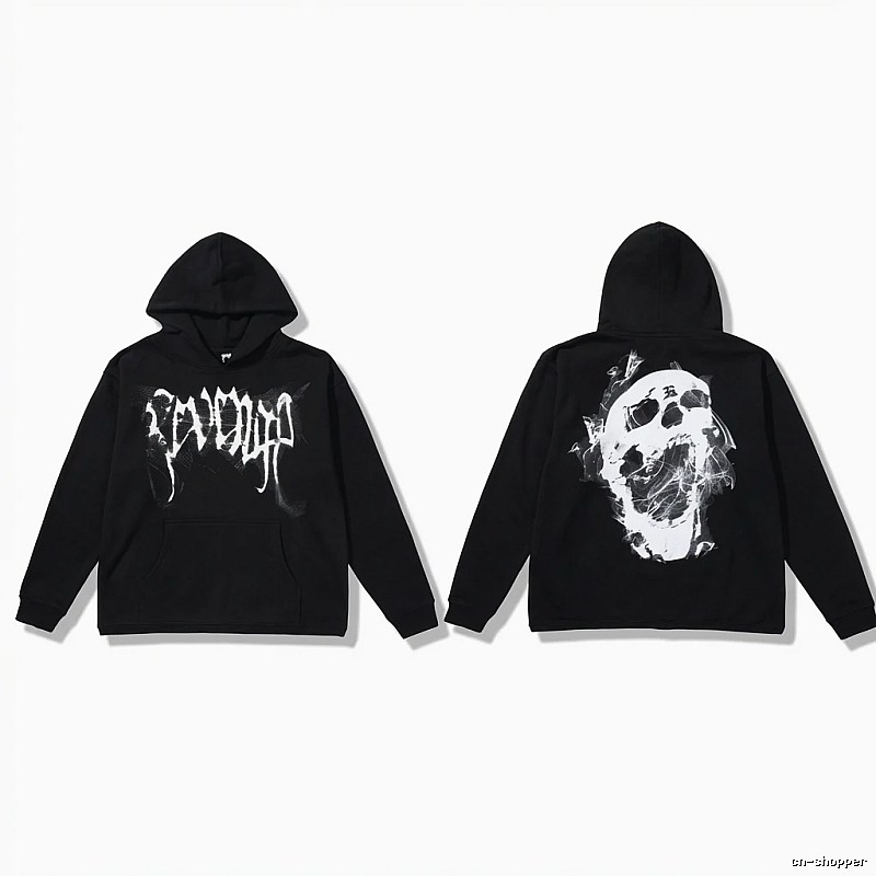 Revenge Skull Dark Style Hoodie