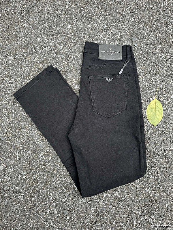 Slim Jeans with eagle pocket emblem and dark tonal wash - Emporio Armani Weekend Edit