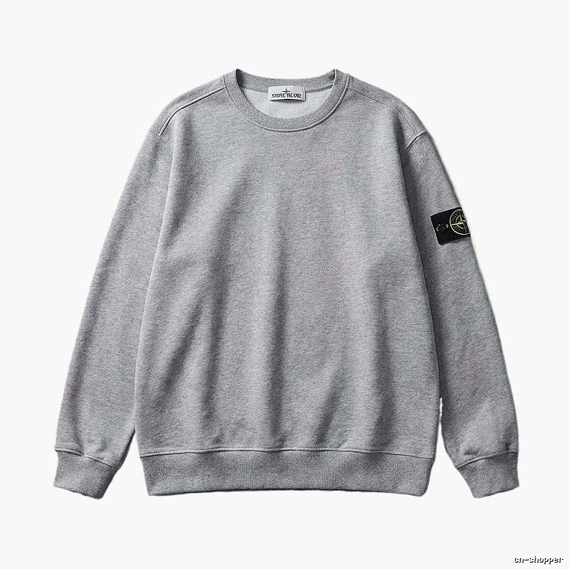 Stone Island basic grey sweatshirt