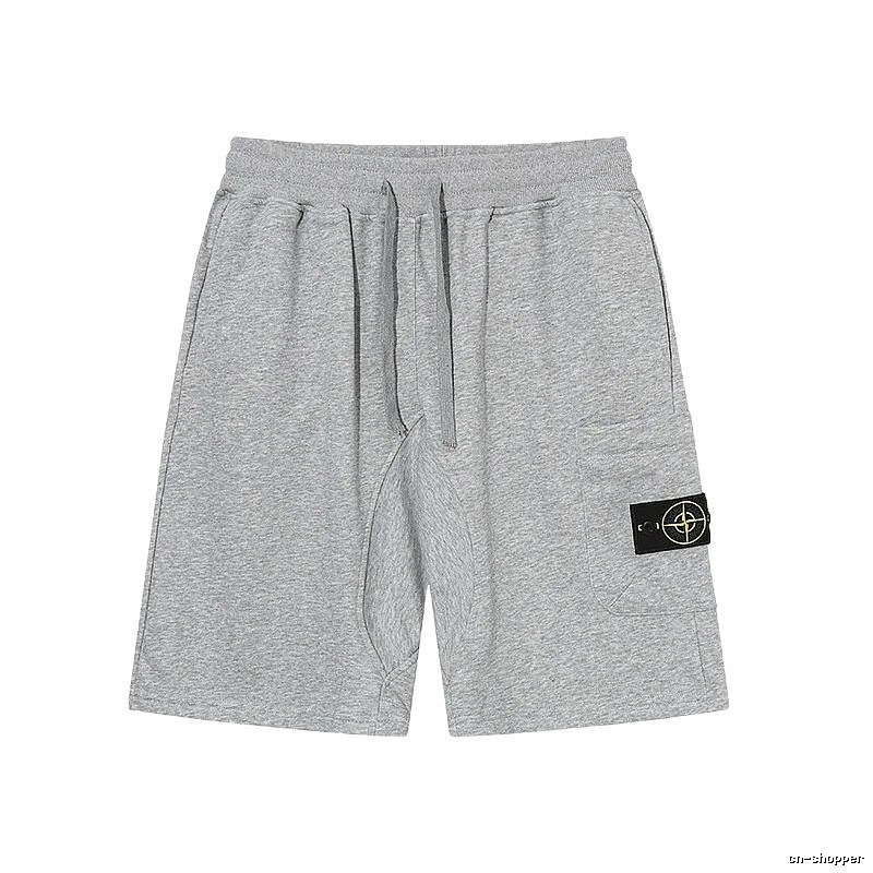 Stone Island Classic Collection Casual Style Grey Shorts