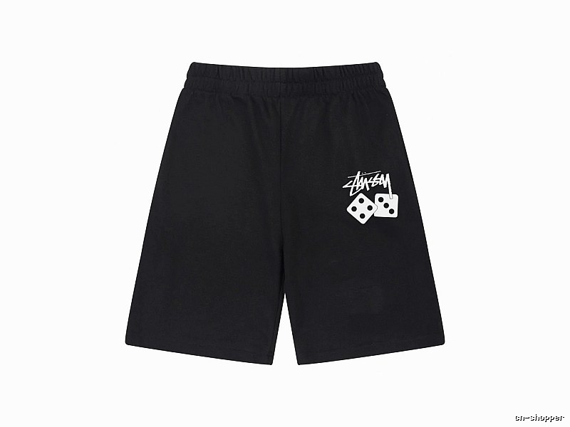 Stussy Dice Style Black Shorts