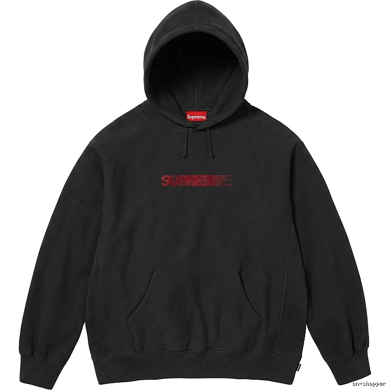 Supreme basic simple black sweatshirt