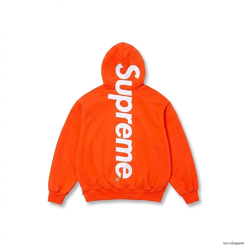 Supreme classic orange hoodie