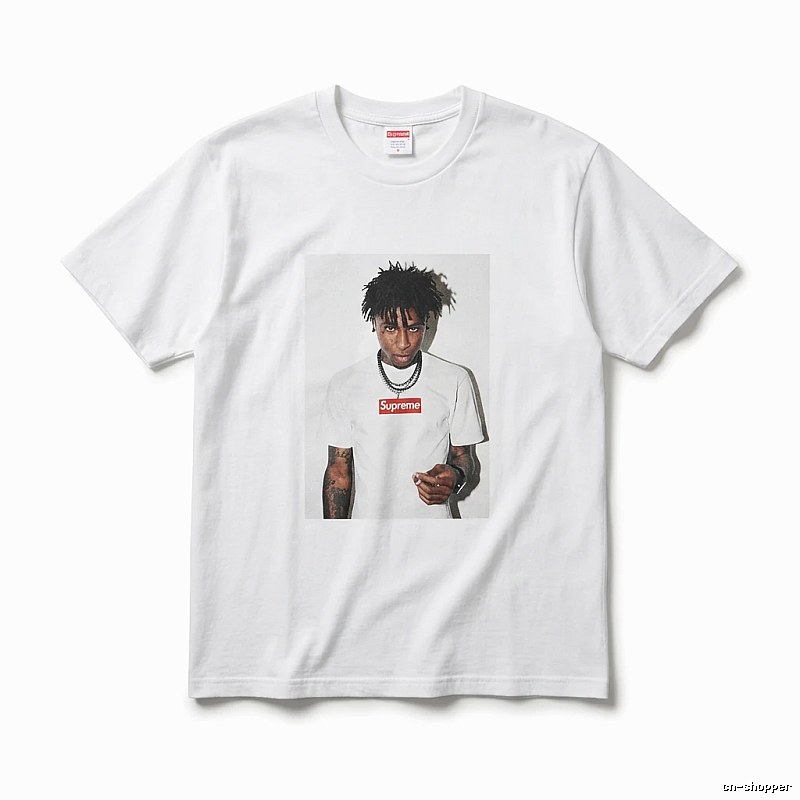 Supreme Portrait Style White T-shirt