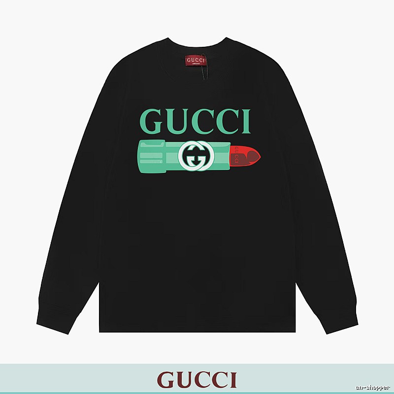 Sweatshirt by Gucci with Black Gucci Sweatshirt with Green