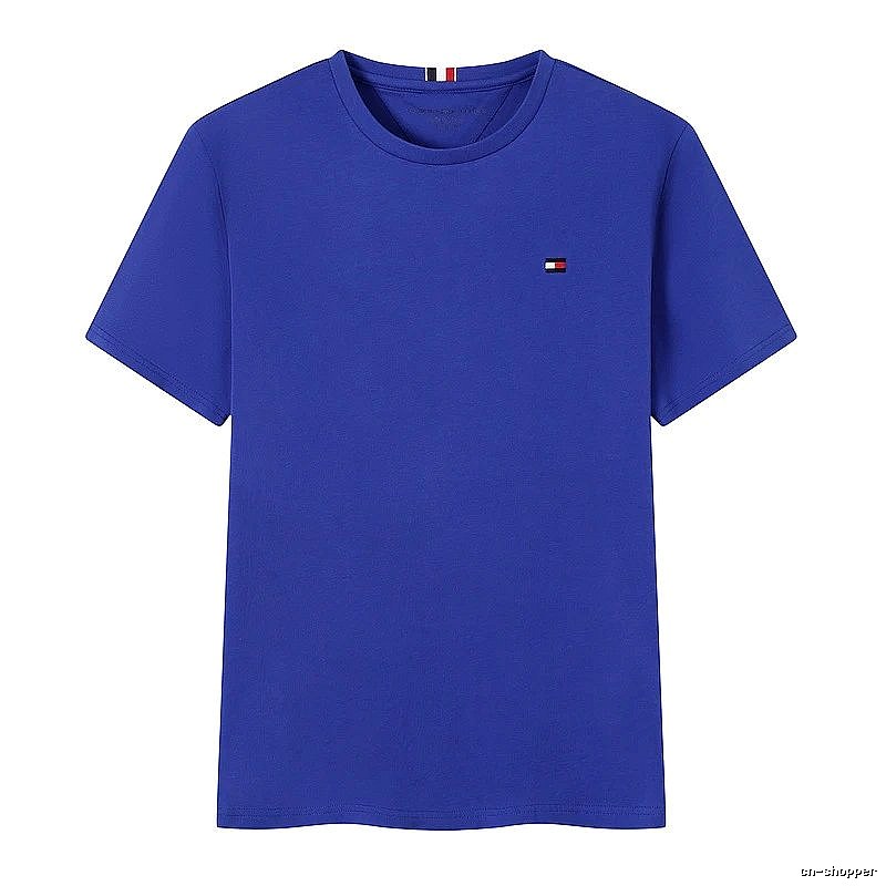 Tommy Hilfiger Multicolor Blue Logo T-Shirt City Outfit
