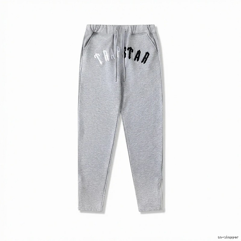 Trapstar Letter Style Grey Sweatpants