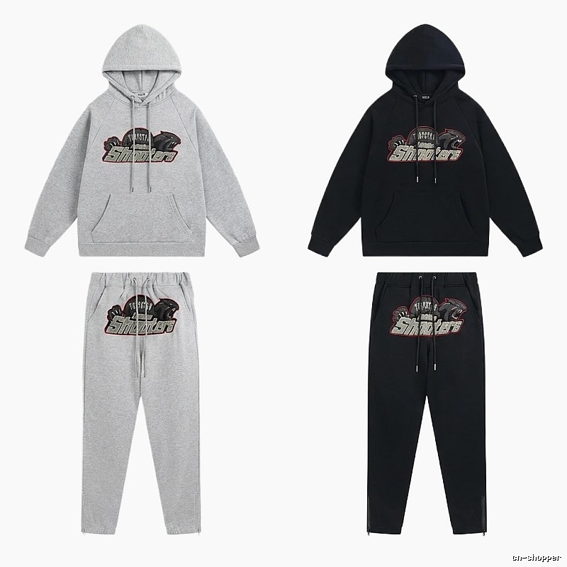 Trapstar sporty grey/black suit set