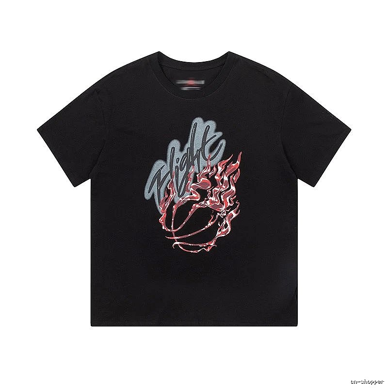 Travis Scott Gift Ready Graphic T-shirt Brown Travis Scott with Fresh Pattern