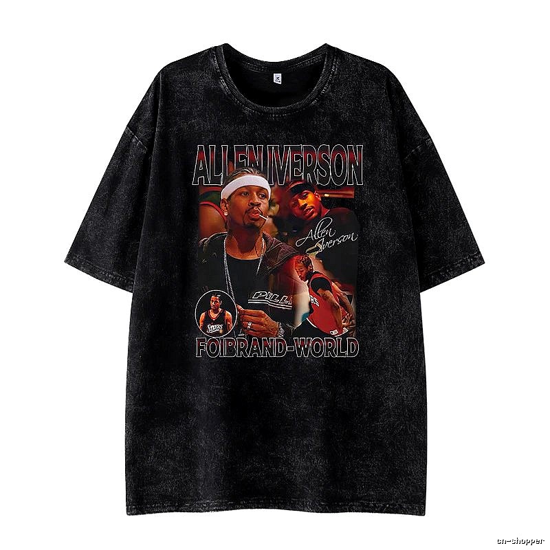 Tupac Compact Portrait graphic T-shirt Black Tupac Collage for Smart Casual Looks