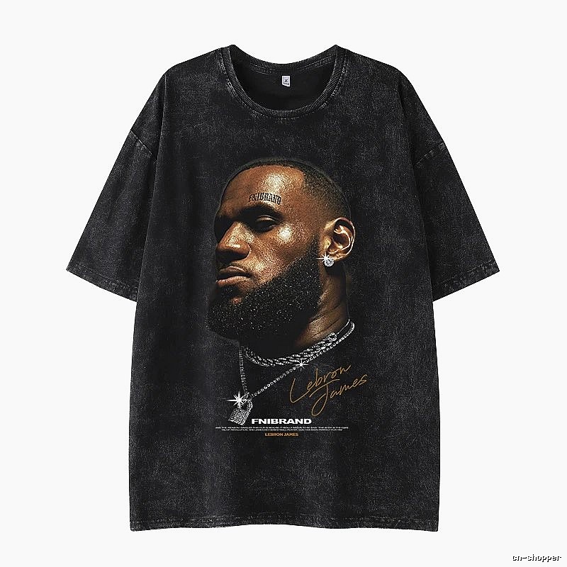 Tupac Patterned Portrait graphic T-shirt Black Tupac Collage with Polished Detail