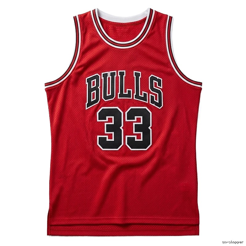 Vintage red jersey of the Michael Jordan.