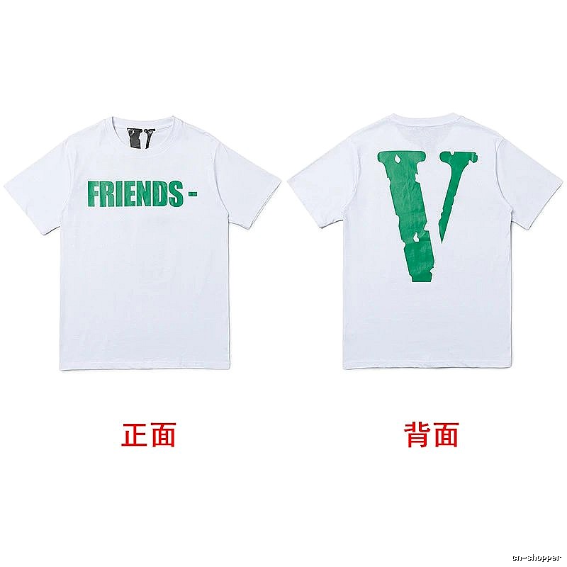 Vlone Statement Logo T-shirt Black Purple Vlone for Easy Pairing
